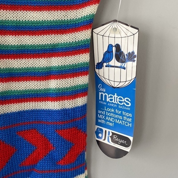 Vintage Deadstock NEW NWT Sears Mates Sleeveless Knit Top - Picture 5 of 6